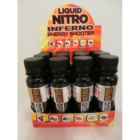 Nitro Inferno Energy Shot Display