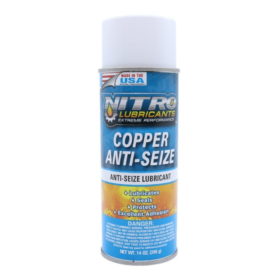 Nitro Lubricants Copper Anti-Seize – 14oz High Temp Lubricant & Corrosion Guard