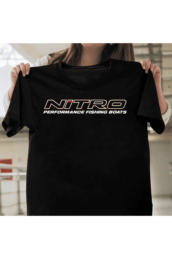 Nitro Performance Fishing Boats Logo Funny Fishing Boats Bass Outdoors Art V51138 Unisex T-Shirt, Size Up to 5XL