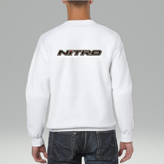 Nitro Performance Fishing Boats Logo Size SWEATSHIRT, for men & women, up to size 5XL.