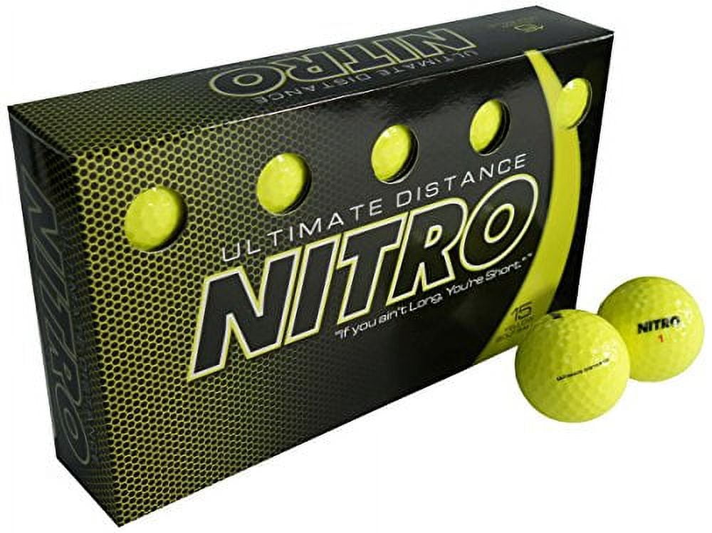 Nitro Ultimate Distance Golf Balls [15Ball]