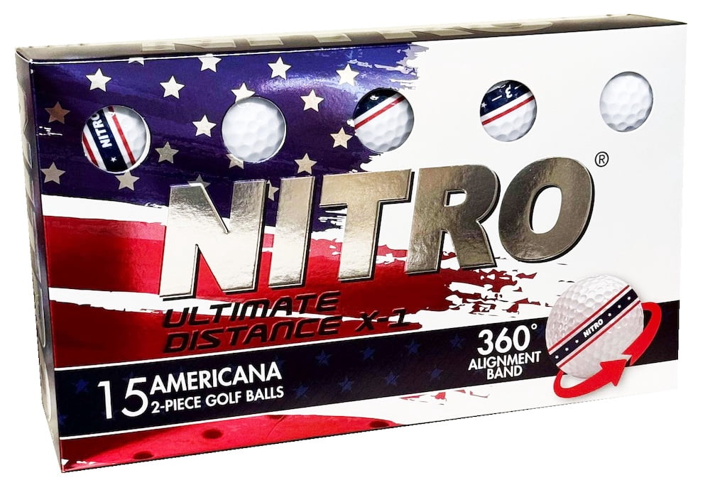 Nitro Golf Distance X1 Golf Balls - Thumbnail 3