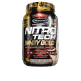 thumbnail image 1 of "NitroTech Whey Gold, 100% Whey Protein Powder, Whey Isolate and Whey Peptides, Cookies and Cream, (2.0lbs)", 1 of 4