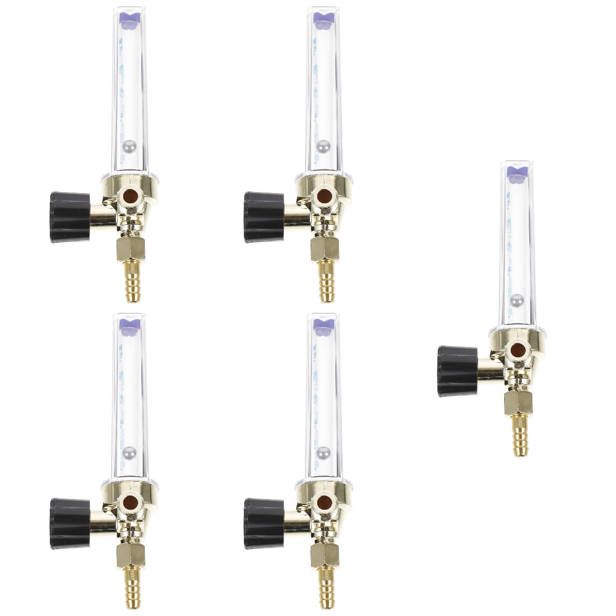 Nitrogen Flow Meter for Brazing Indicator 5 Count Flowmeter Regulator