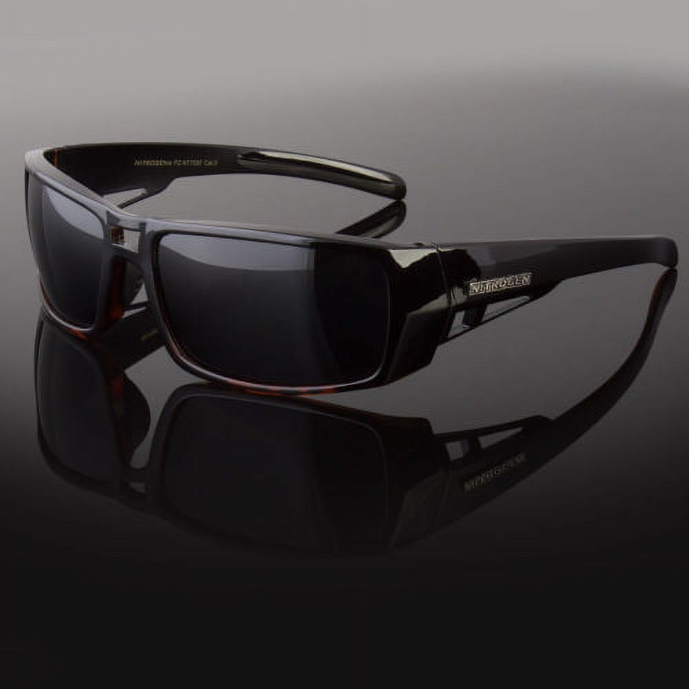 Nitrogen POLARIZED Sunglasses Mens Sports Wrap Fishing Golfing Driving Glasses