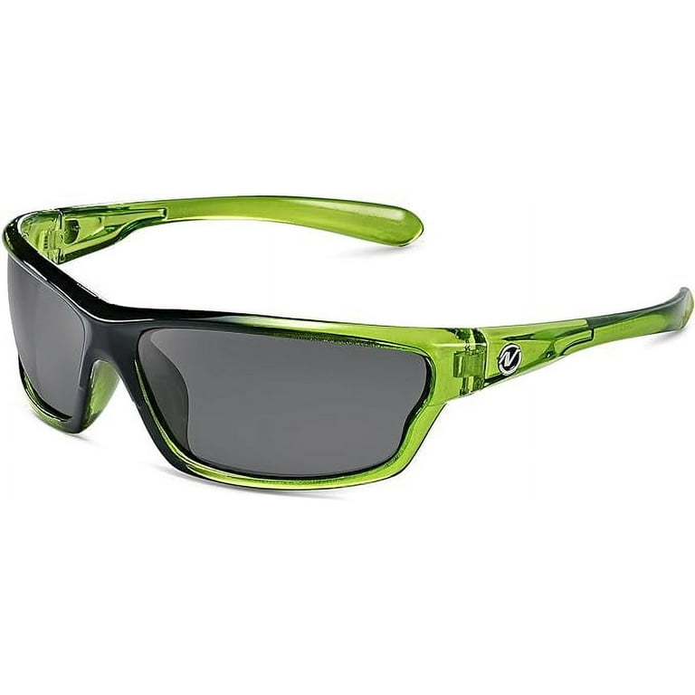Nitrogen Polarized Wrap Around Sport Sunglasses for Men Women UV400  Protection Sun Glasses