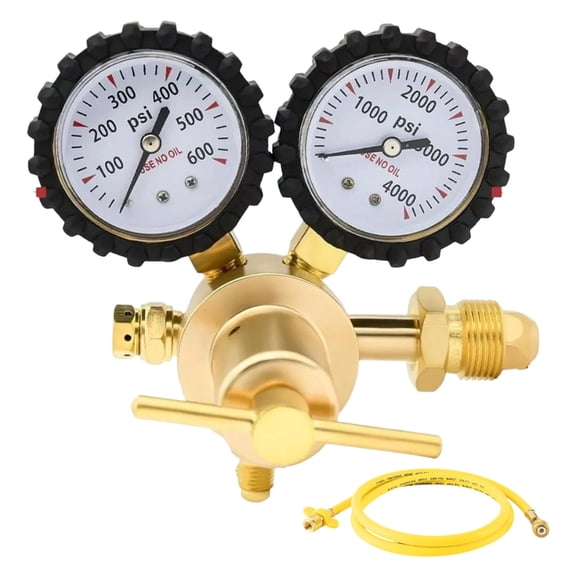 Nitrogen Regulator 600/800PSI For Easy Leak Detection And Fault Troubleshooting
