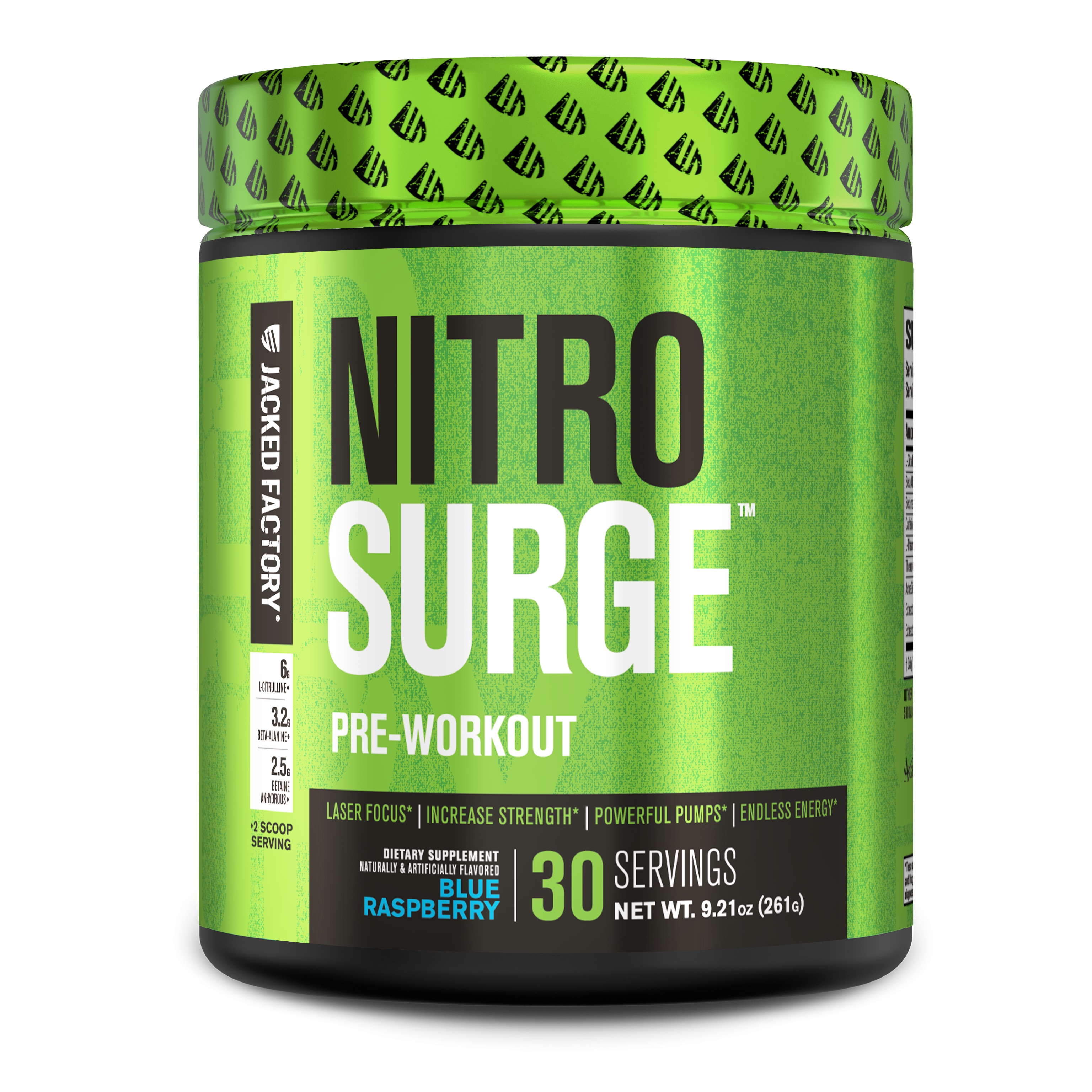 Nitrosurge PreWorkout Powder Endless Energy, Instant Strength Gains, Clear Focus & Intense