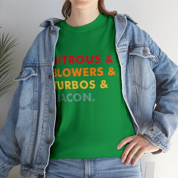 Nitrous & Blowers & Turbos & Bacon Vintage T-Shirt