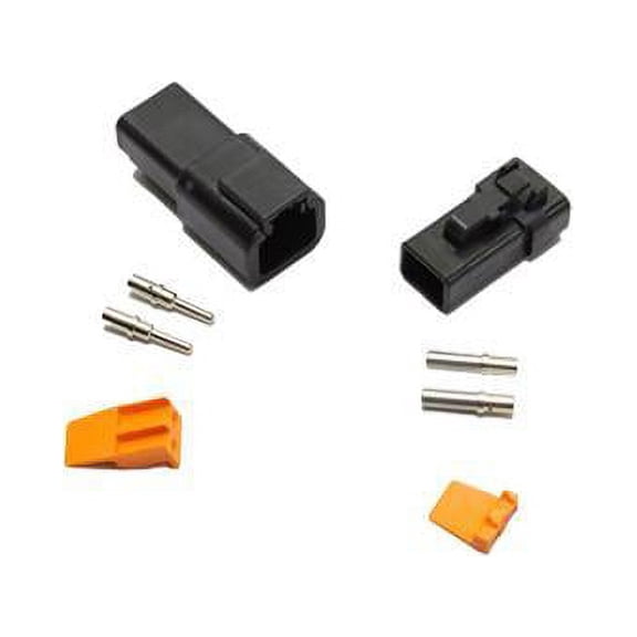 Nitrous Express 2 Pin Dtp Deutsch Connector Set (10Awg-14Awg) SNF-50020