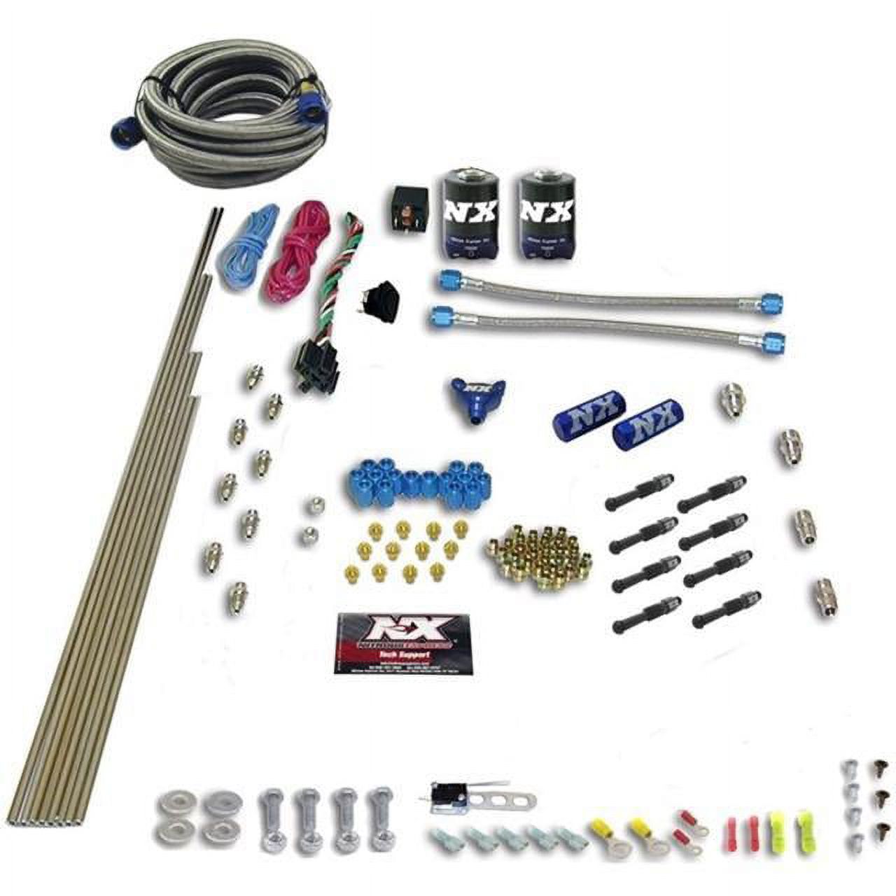 Nitrous Express 8 Cyl Dry Direct Port 2 Solenoids Nitrous Kit (200