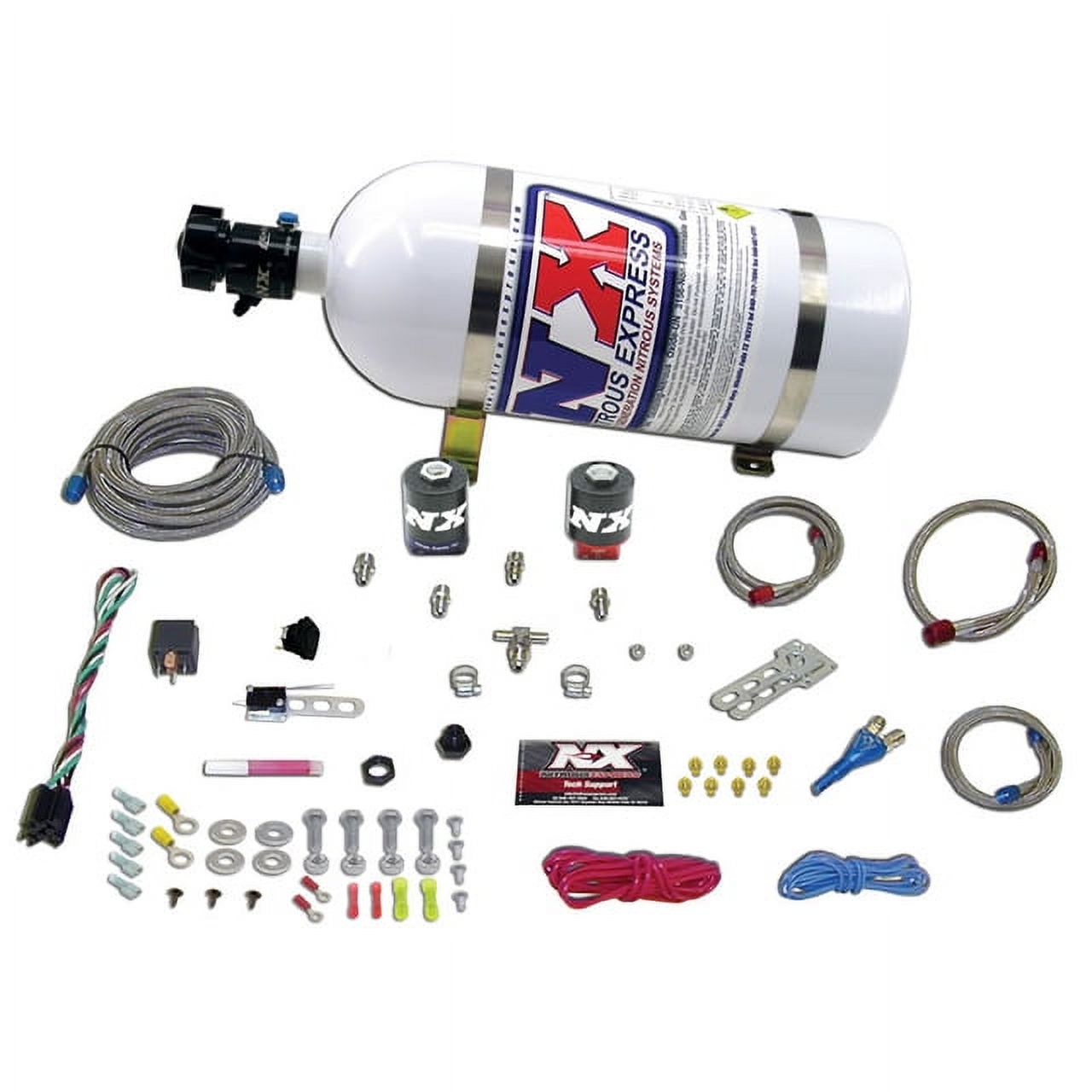 Nitrous Express Universal Single Nozzle Nitrous Kit for EFI