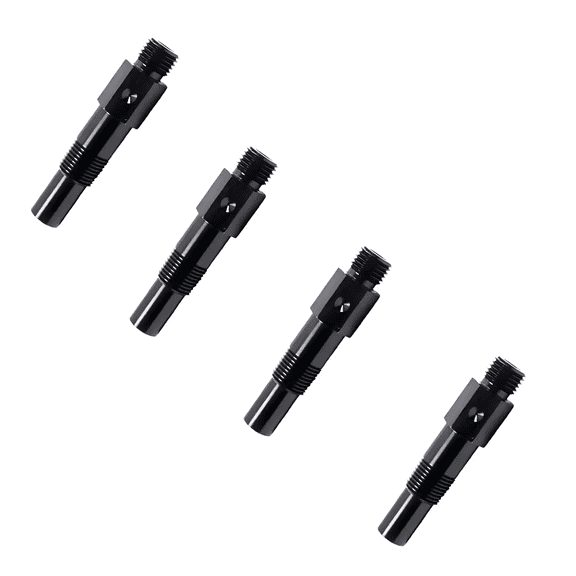 Nitrous Outlet 1/8" NPT Dry Nitrous Nozzle - 4 Pack/Straight Discharge/Aluminum
