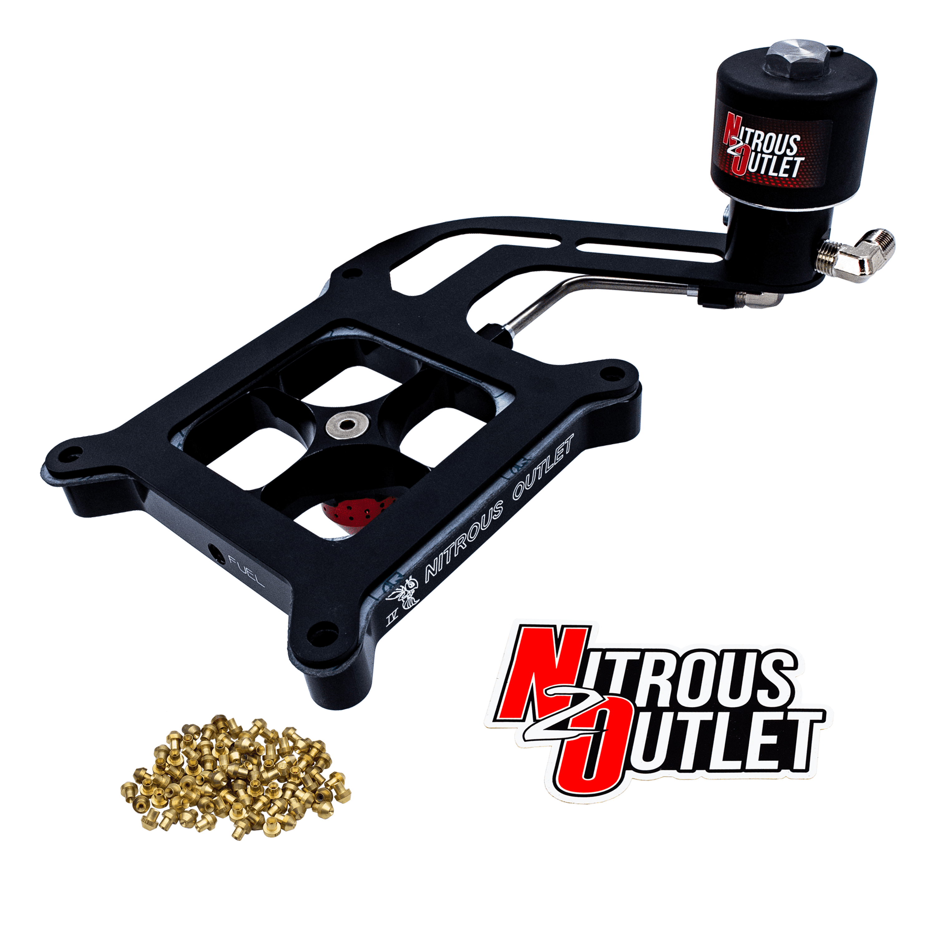 Nitrous Outlet 4150 Stinger 4 Dry Race Solenoid Forward Conversion Kit
