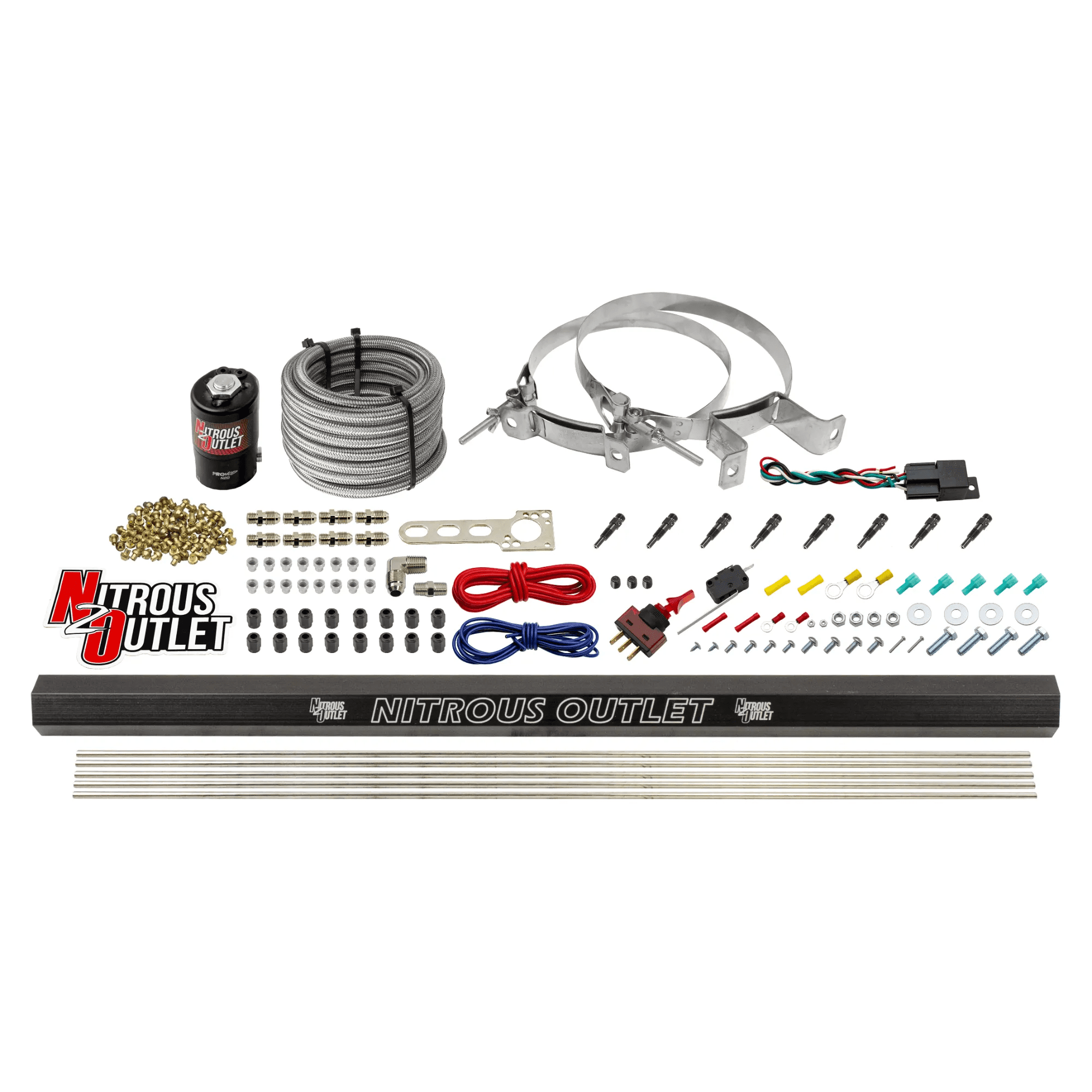 Nitrous Outlet Dry 8 Cylinder Direct Port System .122 Nitrous