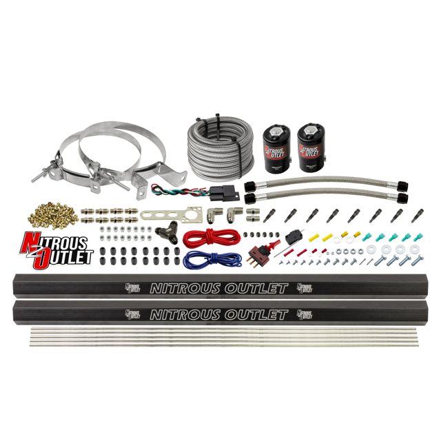 Nitrous Outlet Dry 8 Cylinder Direct Port System Two .122 Nitrous