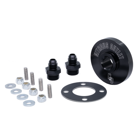 Nitrous Outlet Firewall Pass Through - 6AN Male