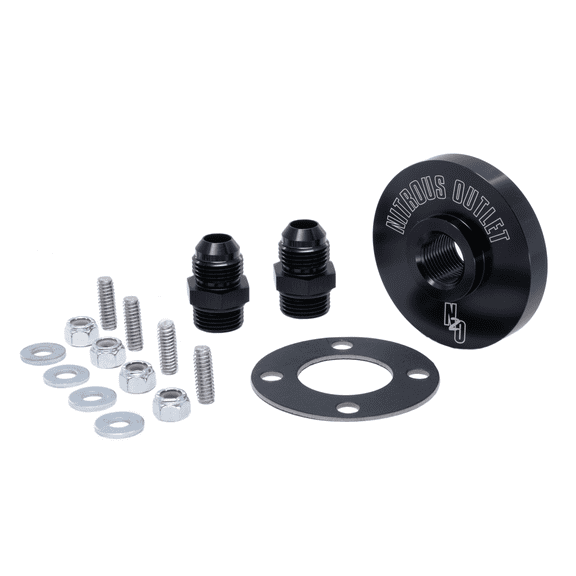 Nitrous Outlet Firewall Pass Through - 8AN Male