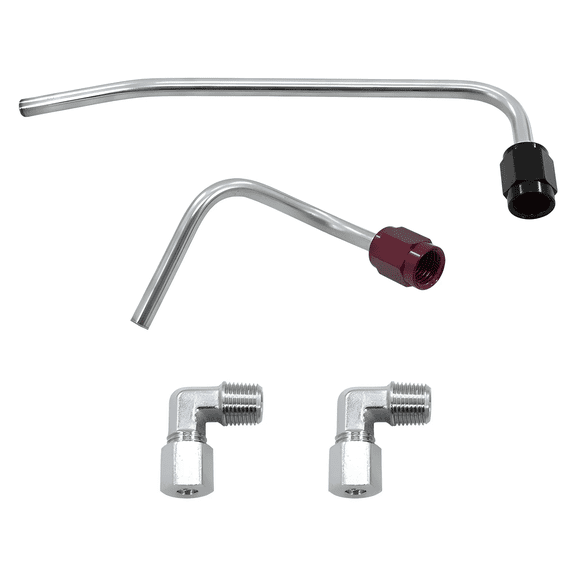 Nitrous Outlet GM 2015-2019 C7 ZO6 Corvette 83mm Hard-line Kit- Solenoids To Plate
