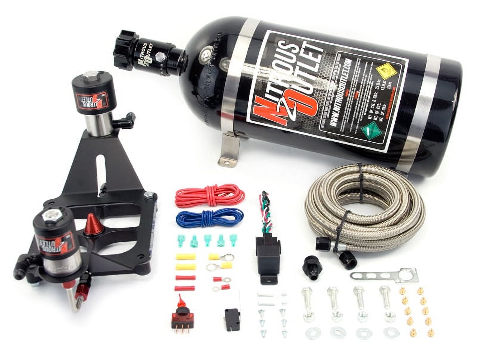 Nitrous Outlet Race 4500 Stinger Plate System, With Deep EFI Center