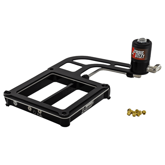 Nitrous Outlet Weekend Warrior 4500 Dry Plate Solenoids Forward Conversion - Hard-Line - Boomerang Solenoid Bracket - (100-350HP)