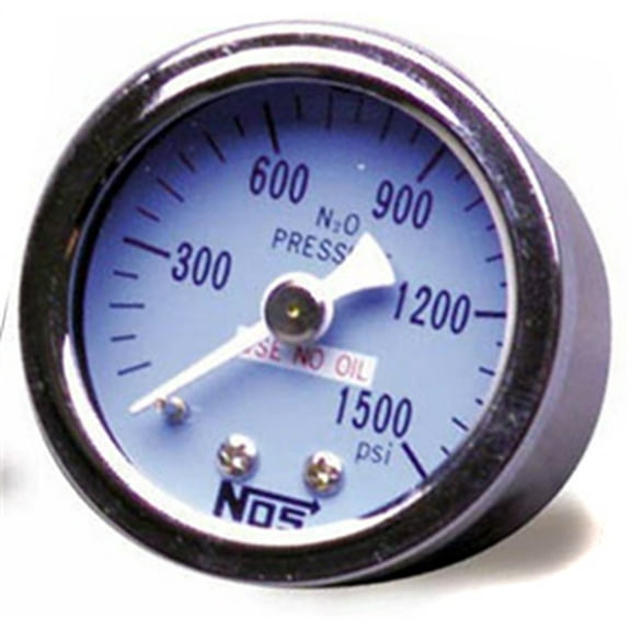 Nitrous Pressure Gauge Replacement Auto Part, Easy to Install
