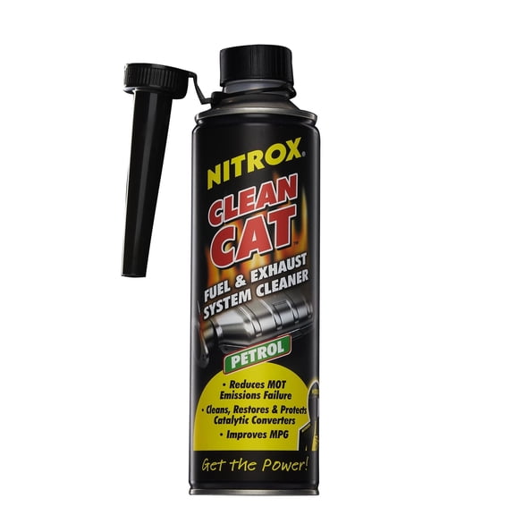 Nitrox Clean Cat- Engine &  Catalytic Converter Cleaner , Gasoline Fuel Additive  16.9 oz