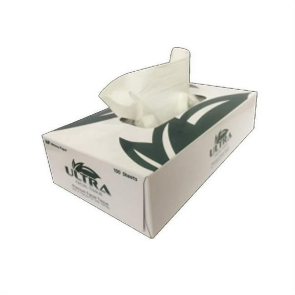 Facial Tissue Flat Box - 100 Sheets/Box 30 Boxes/Case