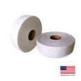 thumbnail image 1 of Nittany Paper Mills NP-7304-1000 PEC White 9 in. 2-Ply Junior Roll Towel Embossed Bathroom Tissue - Case of 12, 1 of 1
