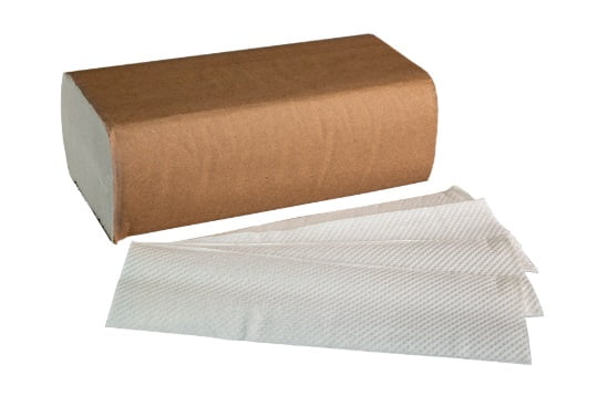 Nittay Paper Mills Towel Multi-Fold White Quality, 9.25" x 9.5", 16 Packs of 250 | 4,000/Case