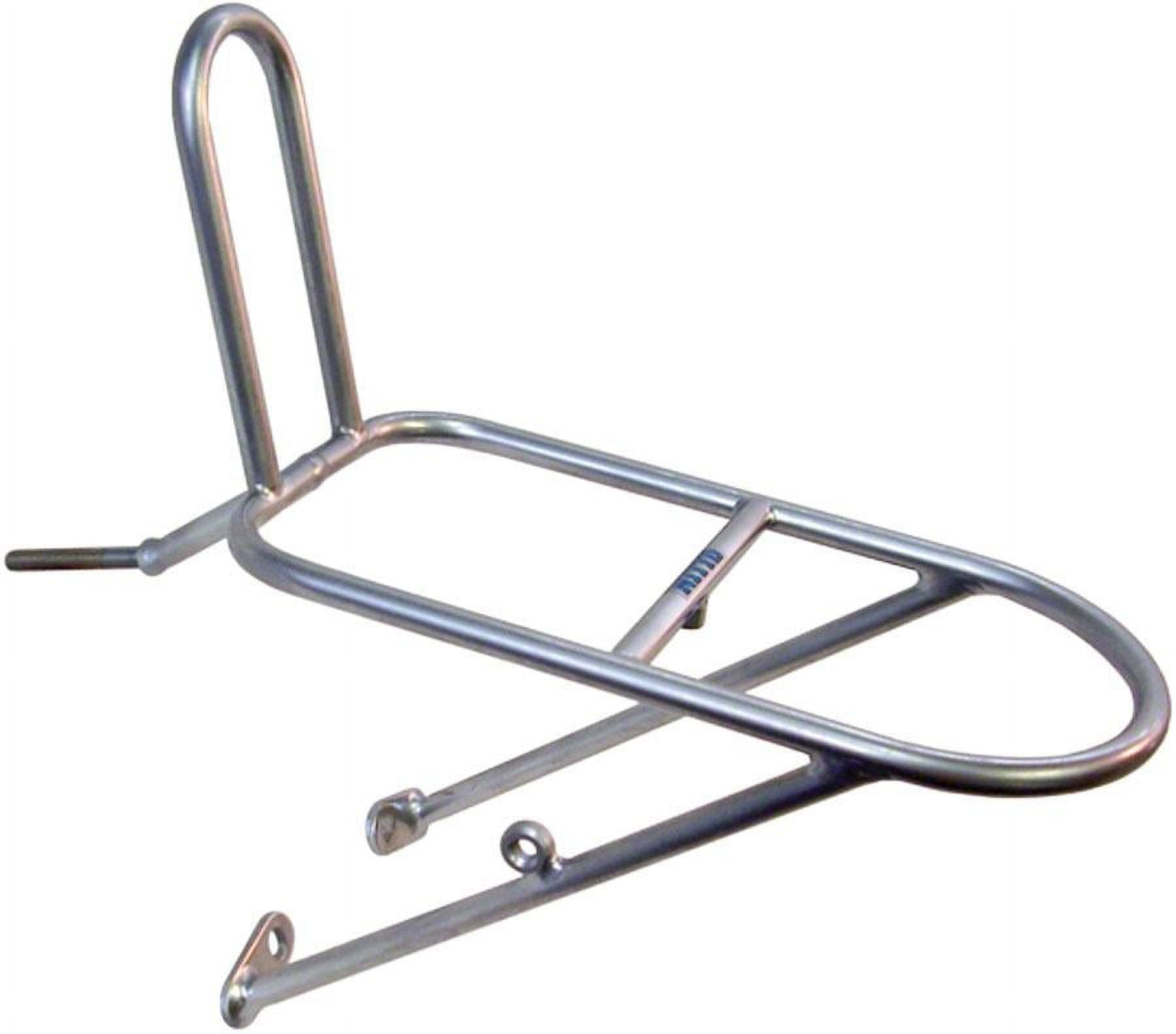 Nitto M12 Front Mount Bicycle Rack Silver Chromoly 27