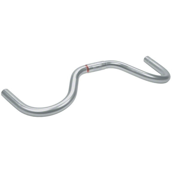 Nitto Moustache Handlebar 25.4mm Bar Clamp 515mm Width Silver Aluminum Road