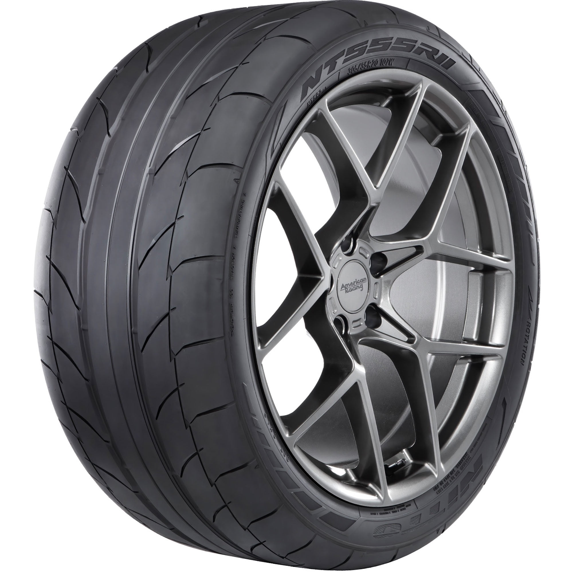 Nitto NT555RII Racing Tire, P275/60R15 107W, DOT Compliant