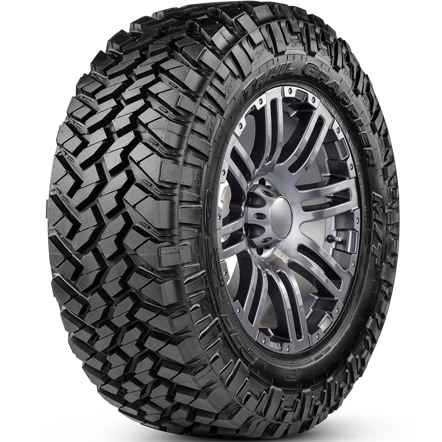 【NITTO TRAIL GRAPPLER M/T 37x12.50R18LT】夏タイヤ 4本【プロコンプ XTREME 社外 18インチ 8J5HPCD127-6】深リム　(VTX05) クレジットカード QR決済可能 Nitto Trail Grappler M/T 37x12.50R18 | 206610 | RimzOne