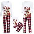 thumbnail image 1 of Nituyy 2023 Family Christmas Pjs Matching Sets Christmas Pajamas Long Sleeve Pj 2 Piece Set Festival Party Sleepwear, 1 of 4