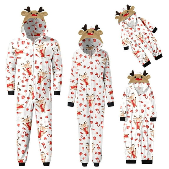 Nituyy Baby Girls' Family Jammies Matching Holiday Organic Cotton Pajamas