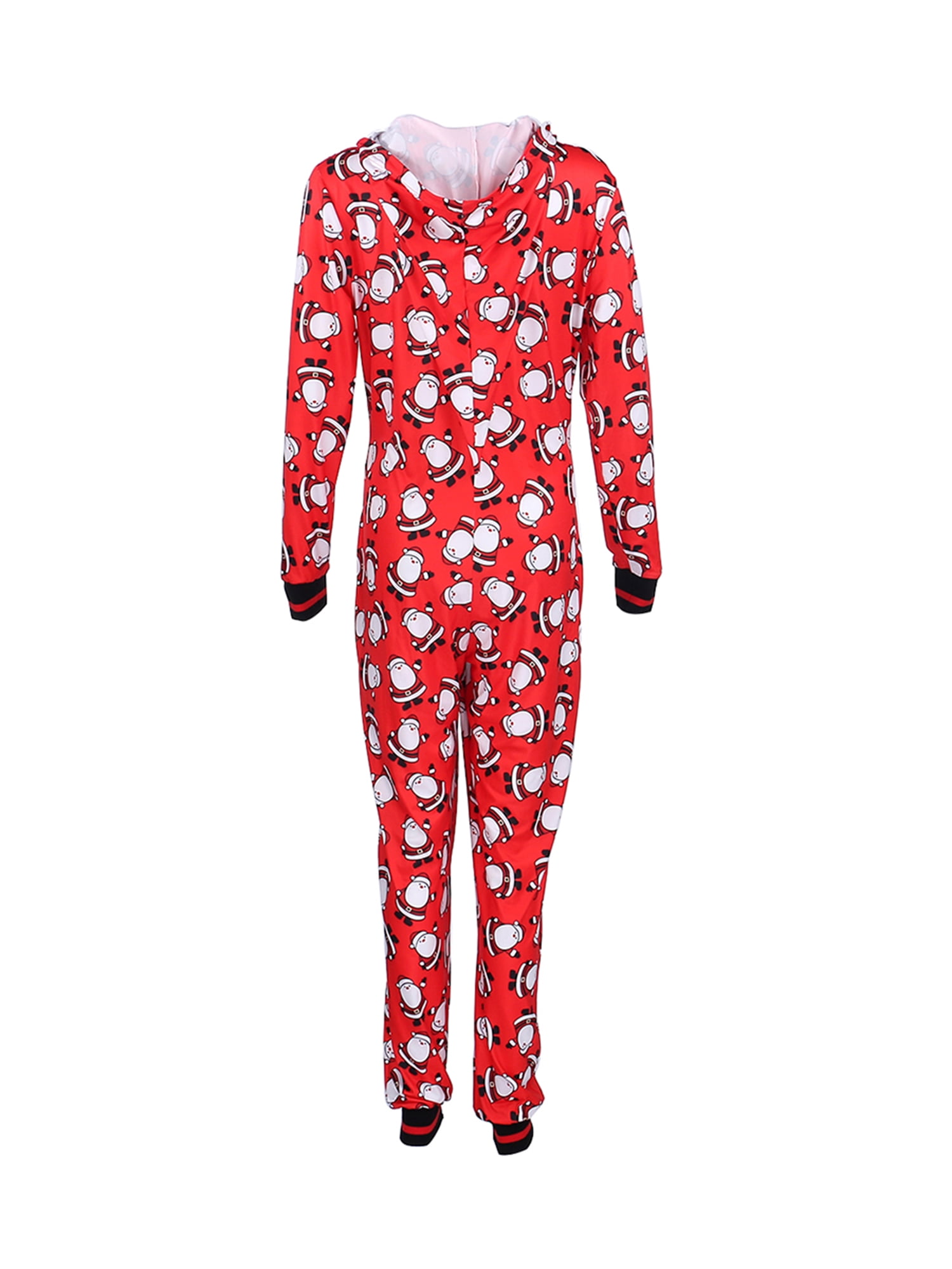 Nituyy Christmas Family Matching Pajama Red Holiday Pjs Sets Cotton ...