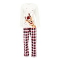 thumbnail image 1 of Nituyy Christmas Family Pajamas Matching Sets,Bear Classic Plaid Xmas Clothes Soft Outfit Sleepwear, 1 of 6