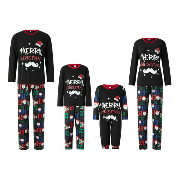 Nituyy Christmas Pajamas for Family Christmas Pjs for Family Matching Sets Family Christmas Pajamas Xmas Jammies Sleepwear