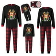 thumbnail image 1 of Nituyy Family Christmas Elk Pattern Round Neck Long Sleeves Pajamas Trousers, 1 of 9