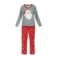 thumbnail image 1 of Nituyy Family Christmas Pajamas Matching Sets Christmas Long Sleeve Loungewear for Family, 1 of 7