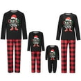 thumbnail image 1 of Nituyy Family Matching Christmas Pajamas Set,Snowman Printing Tops Long Pants Sleepwear, 1 of 9
