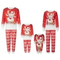 thumbnail image 1 of Nituyy Family Matching Christmas Pajamas Set Women Baby Kids Deer Sleepwear Nightwear, 1 of 9