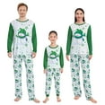thumbnail image 1 of Nituyy Family Matching Pajamas Christmas Pjs Holiday Nightwear Sleepwear Sets Long Sleeve Pjs Santa Claus Xmas Pjs Set, 1 of 9