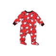 thumbnail image 1 of Nituyy Family Matching Pajamas Set Hooded Rompers Xmas Printed Christmas Sleepwear, 1 of 5
