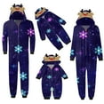 thumbnail image 1 of Nituyy Matching Family Christmas Parent-child Pajamas Set Cartoon Plaid Sleepwear Homewear Set, 1 of 3