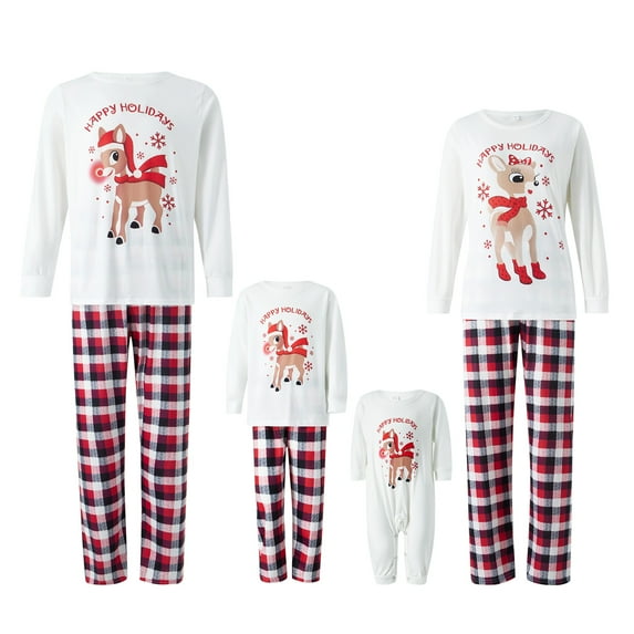 Nituyy Matching Family Pajamas,2023 Christmas Pajamas Family Christmas Pajamas Set Xmas Pajamas Set