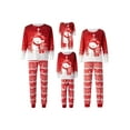 thumbnail image 1 of Nituyy Matching Family Pajamas Set Striped Christmas Pajamas Sleepwear Dad Mom PJs, 1 of 9