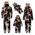 thumbnail image 1 of Nituyy Matching Family Pajamas Sets Christmas PJ's Sleepwear Printed Top with Plaid Bottom, 1 of 3