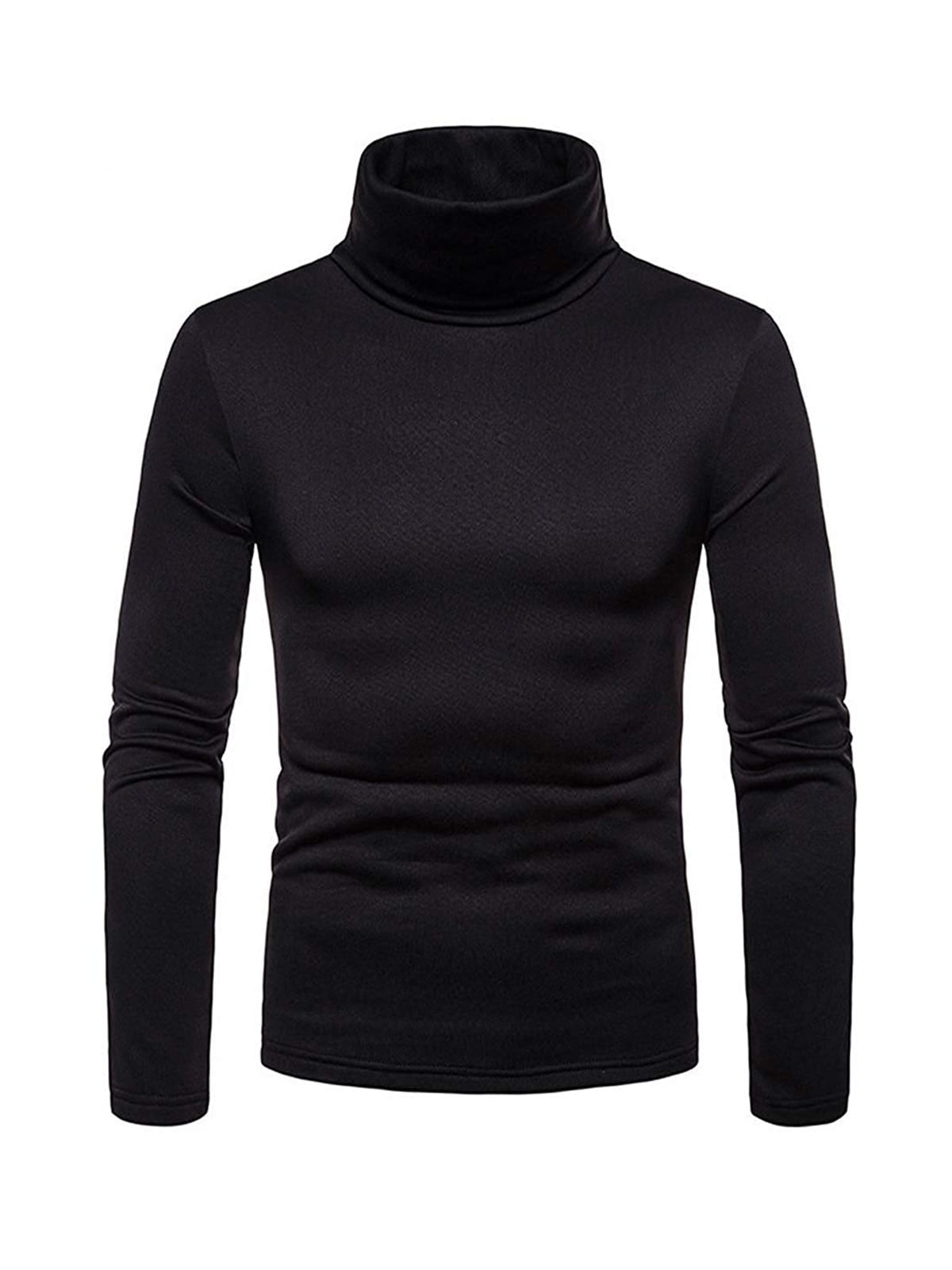 Outfit Camisas De Cuello De Tortuga Para Hombre Suéter De Cuello